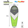 Мешок-кокон спальный NORFIN ATLANTIS PLUS 350 R NF-30120