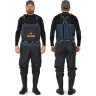 Полукомбинезон забродный NORFIN PILOT BOOTFOOT р.41-S с сапогами 82231-41-S