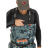 Полукомбинезон забродный NORFIN PILOT CAMO BOOTFOOT р.44-L-S с сапогами резина 83400-44-L-S