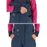 Полукомбинезон зимний NORFIN WOMEN NORDIC SPACE BLUE 01 р.S 552001-S